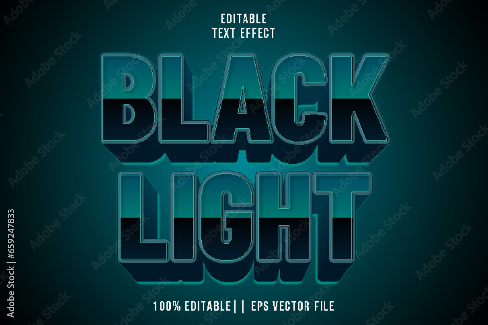 Naklejka premium Just Now Editable Text Effect 3D Gradient Style
