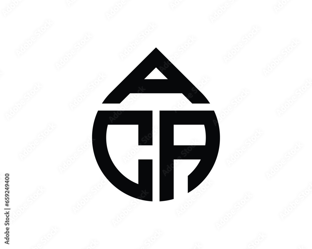 Water drop shape ACA letter logo design. ACA drop logo simple design. Water drop shape ACA letter logo design. ACA drop logo simple design.