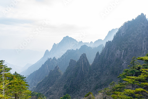 Landscape of Mountains in China