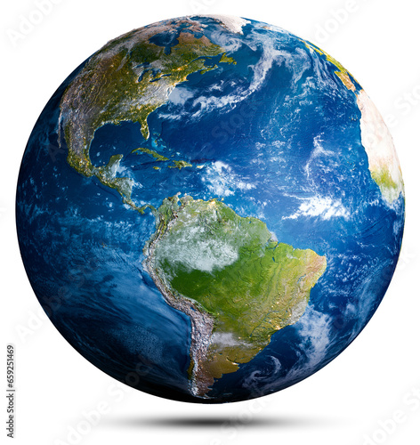 Fototapeta Naklejka Na Ścianę i Meble -  Earth globe world map