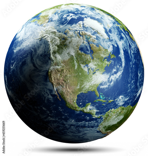 Fototapeta Naklejka Na Ścianę i Meble -  America, United States, Canada - planet Earth
