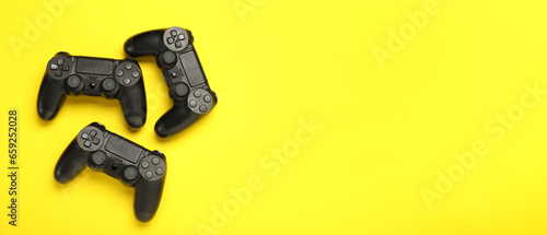 Modern controllers on yello...