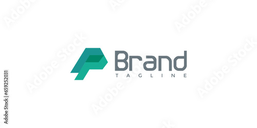 Double P Initial Letter Payment Logo Design Vector Template for Brand Business Company