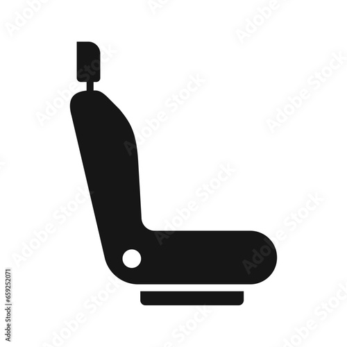 Car Part Icon, Car Seat Icon