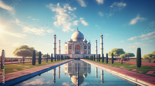 Amazing Taj Mahal India Agra © BornHappy