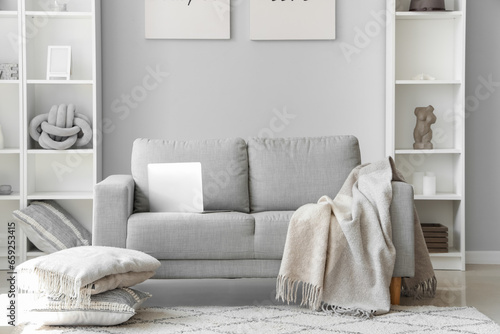 Modern living room interior...
