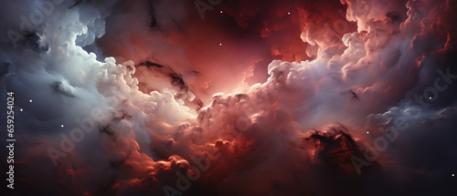Abstract colorful wallpaper 21:9 , Galaxy design realistic image, AI-generated illustrations of colorful galaxies, supernovas, stars and planets in the universe.