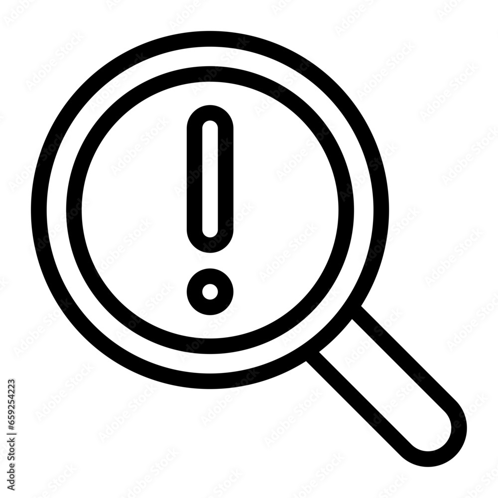 magnifying glass line icon magnifying glass line icon