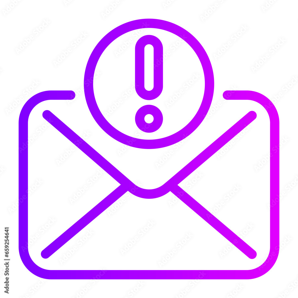 mail gradient icon