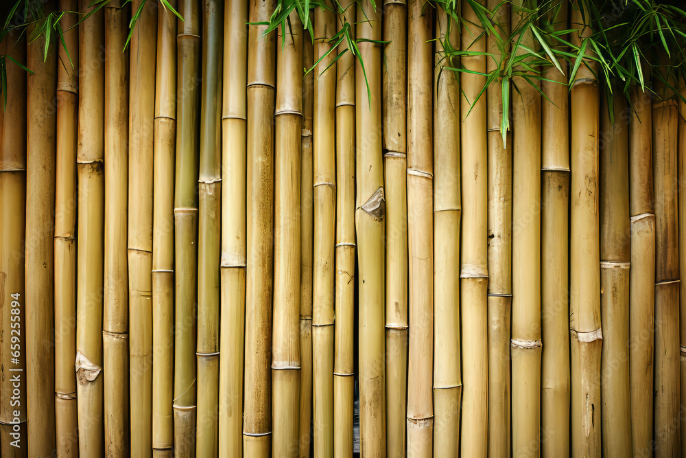 Naklejka premium bamboo background