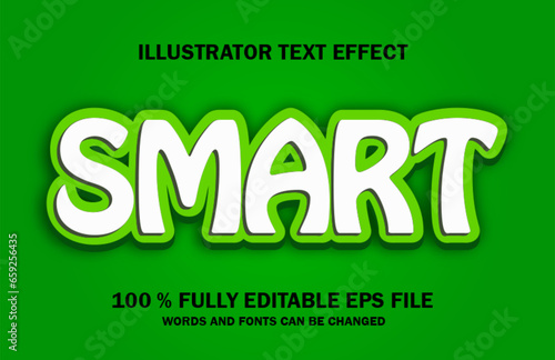 Smart Text Effect 3D
