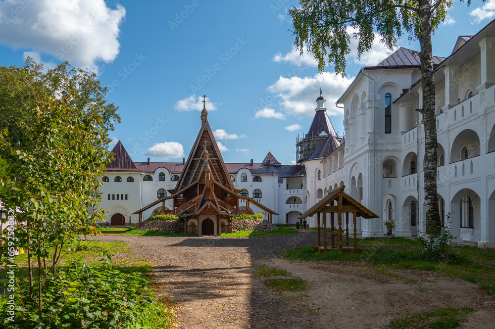 Nikolo-Solbinsky convent. Solba, Pereslavl-Zalessky, Russia.