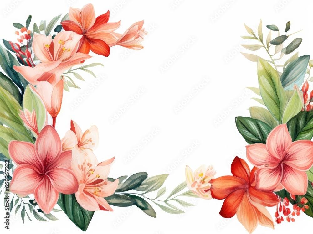 frame of roses flower invitation card frame of roses flower invitation card