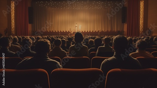 People in the auditorium