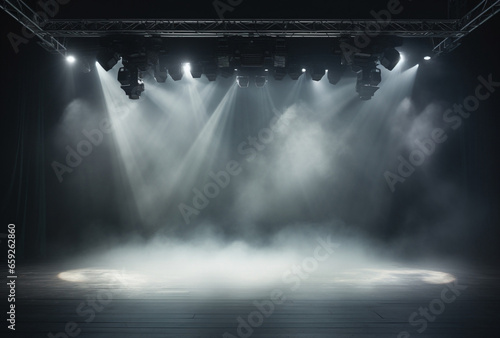Concert light background party show stage entertainment event scene bright spotlight night