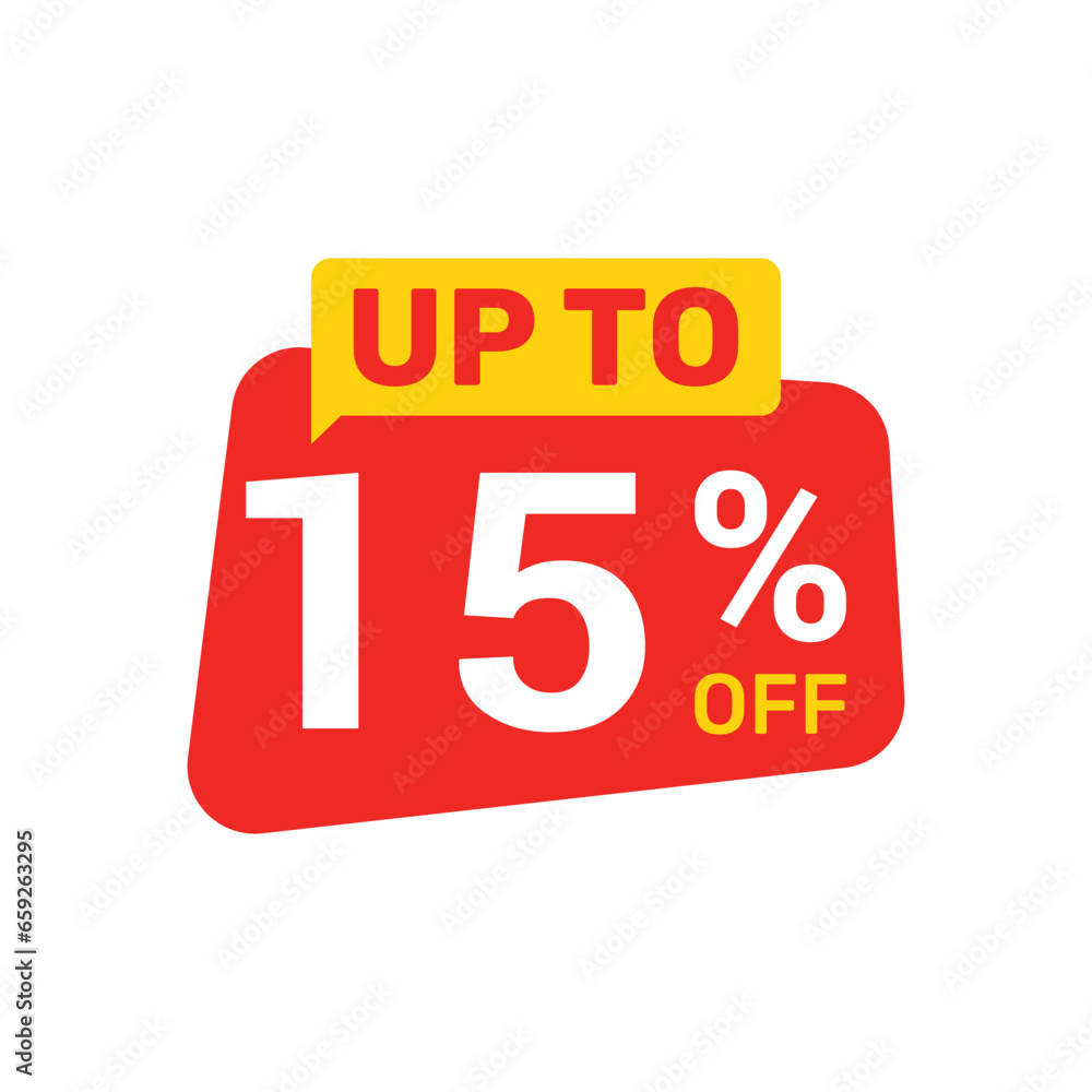 15 Percent off, illustration template design. 15 Percent off, illustration template design.