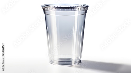 empty plastic cup photo