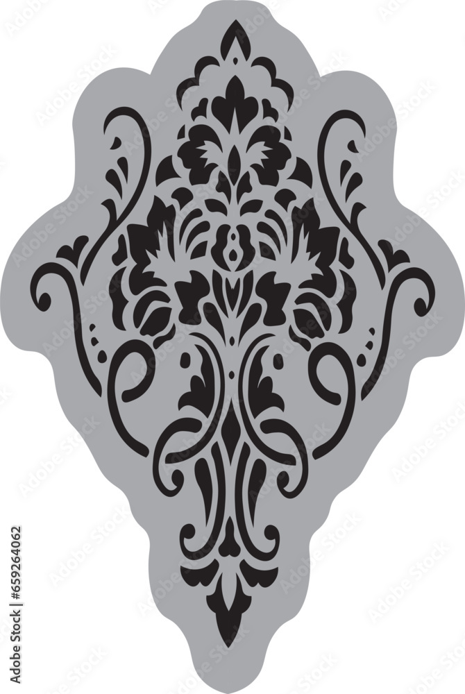 Fototapeta premium monogram pattern