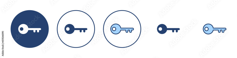 Key icon vector. Key sign and symbol. Key icon vector. Key sign and symbol.