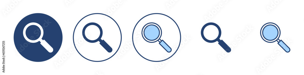 Search icon vector. search magnifying glass sign and symbol Search icon vector. search magnifying glass sign and symbol