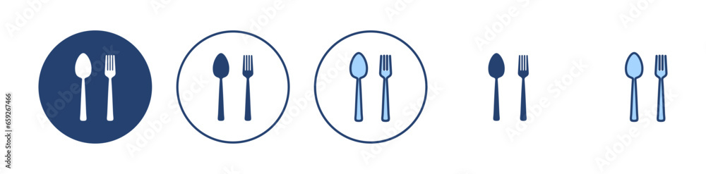 spoon and fork icon vector. spoon, fork and knife icon vector. restaurant sign and symbol spoon and fork icon vector. spoon, fork and knife icon vector. restaurant sign and symbol