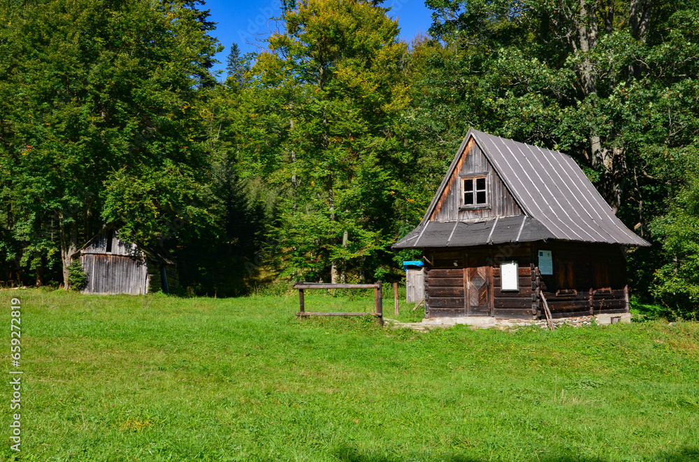 old wooden house old wooden house