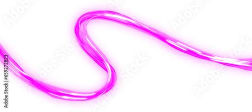 Speed Pink Glow Line Trails