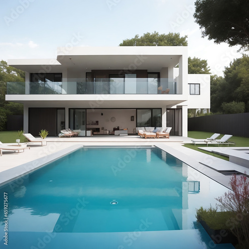 Modern, Luxury, Dream Pool, 3D-Swimming Pool Design © MdHasan