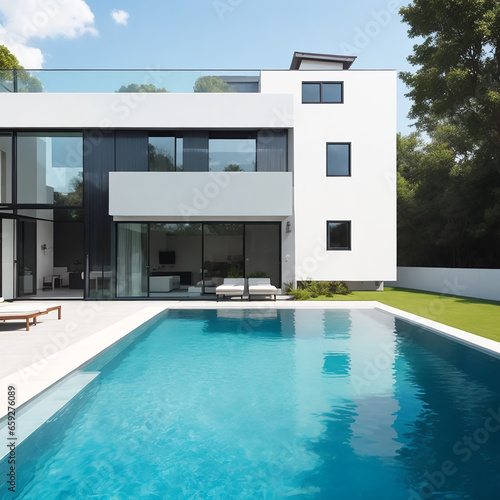 Modern, Luxury, Dream Pool, 3D-Swimming Pool Design © MdHasan