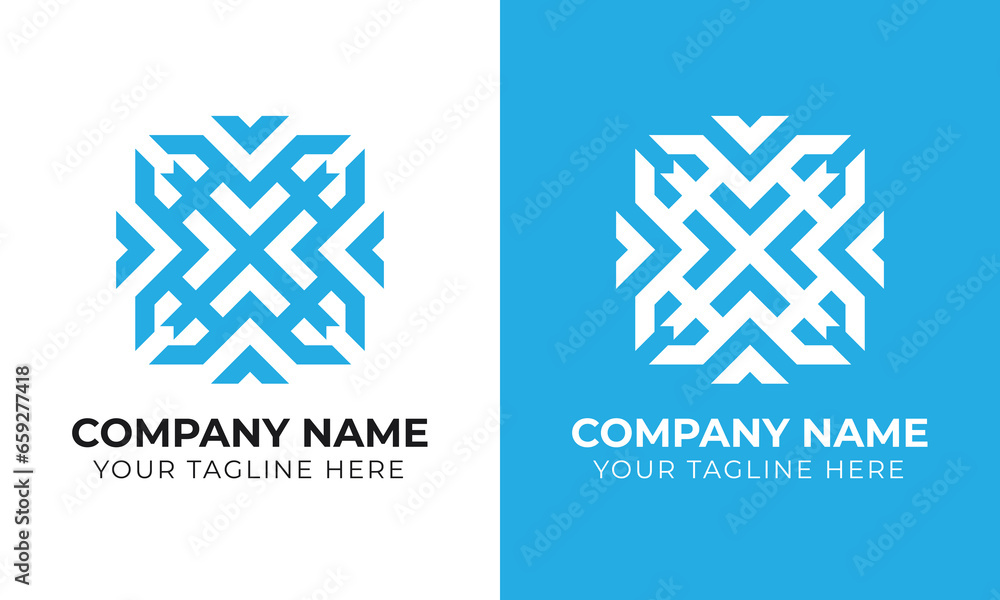 Creative modern minimal abstract monogram initial letter x logo design template Creative modern minimal abstract monogram initial letter x logo design template