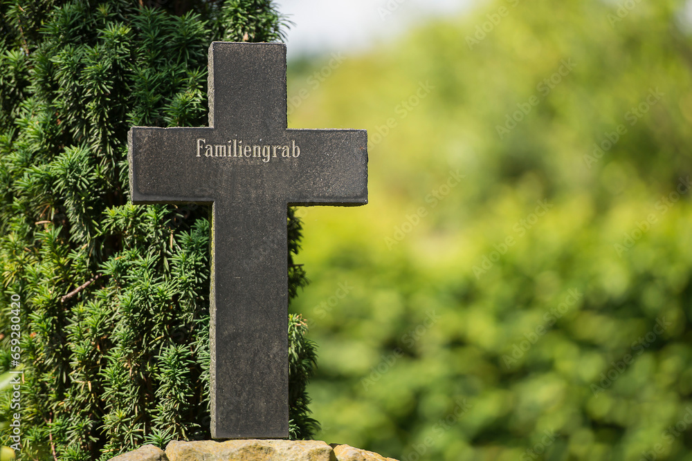 Friedhof, Grabstein, Statue Friedhof, Grabstein, Statue