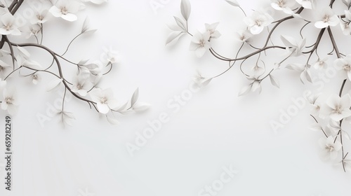 Simple abstract white background  empty surface  space for design