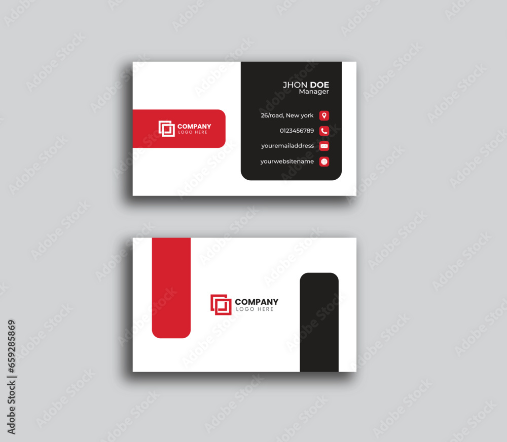 vector minimal business card design. simple modern business card template. corporate visiting card design template vector minimal business card design. simple modern business card template. corporate visiting card design template