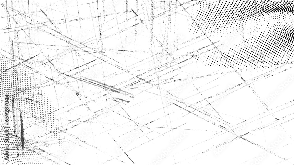 Scratched Grunge Urban Background Texture Vector. Dust Overlay Distress Grainy Grungy Effect. Isolated Black on White Background. Vector Design Scratched Grunge Urban Background Texture Vector. Dust Overlay Distress Grainy Grungy Effect. Isolated Black on White Background. Vector Design