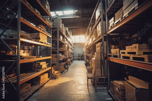 Factory warehouse or workshop premises