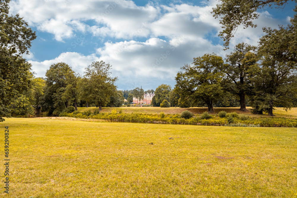 Bad Muskau Castle and Muskau Park.