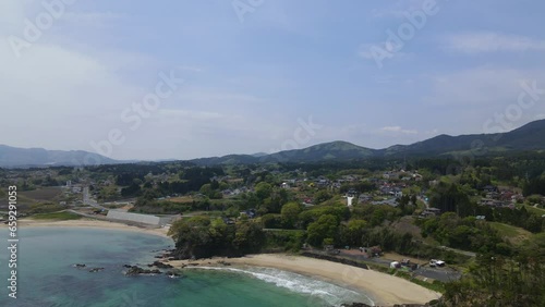 Wallpaper Mural 日本の風景・宮城県気仙沼市・大谷海岸のドローン映像 Torontodigital.ca