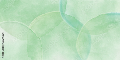 新緑　和紙　水彩　背景