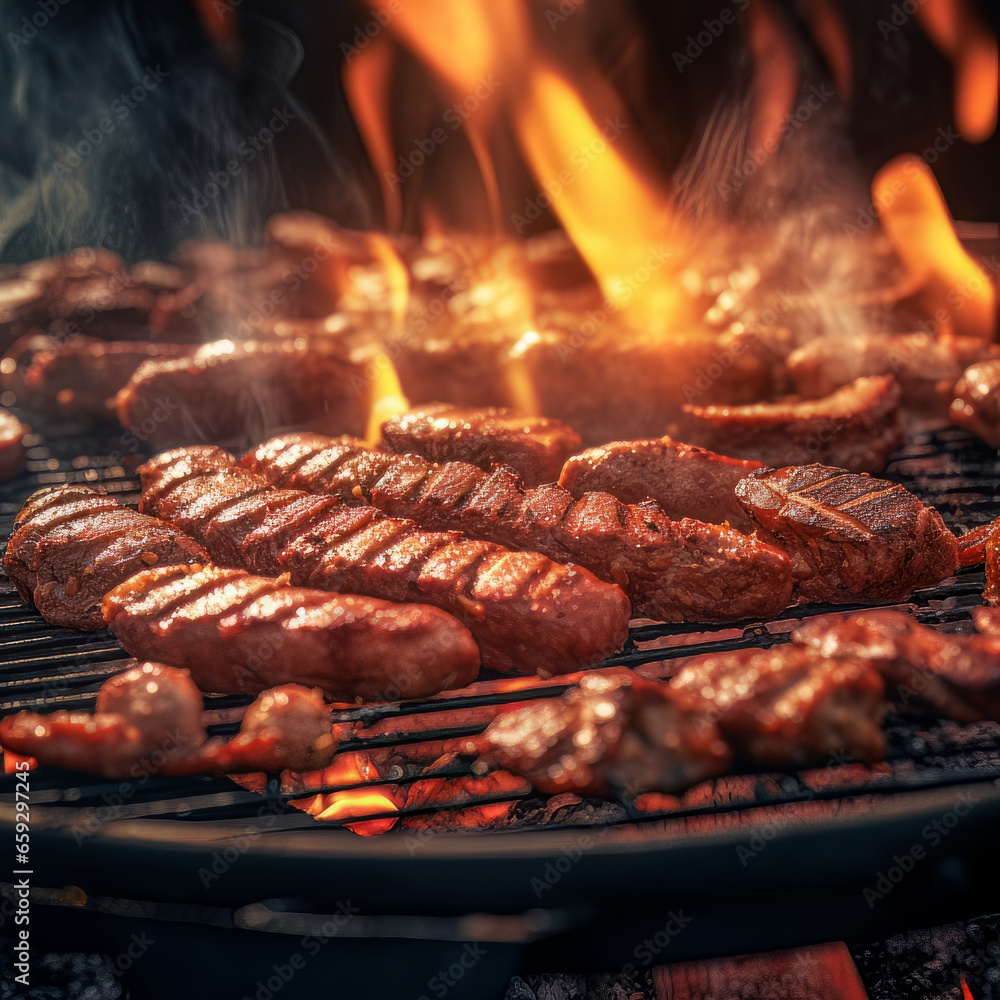 Grill Master's Delight: A Mouthwatering Journey of Meat on the BBQ Grill Master's Delight: A Mouthwatering Journey of Meat on the BBQ