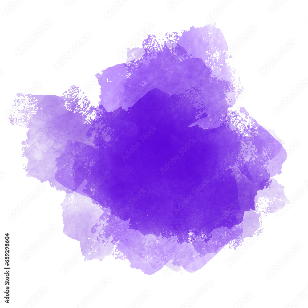 Purple watercolor paint texture background