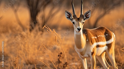 Blackbuck deer in Tal Chapa...