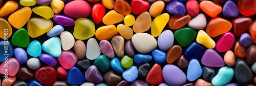 colorful small stones