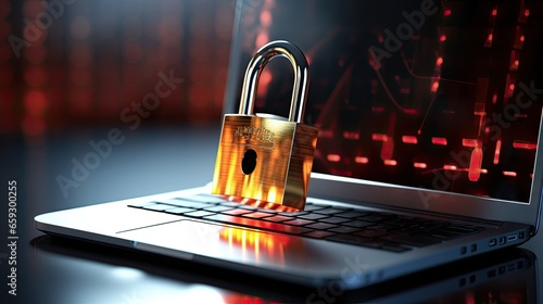 Computer keyboard secured w...
