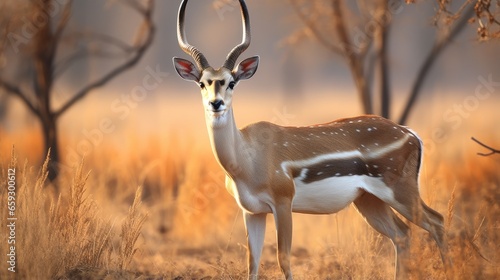 Blackbuck deer in Tal Chapa...