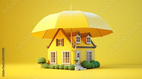 3D illustration of a cartoo...