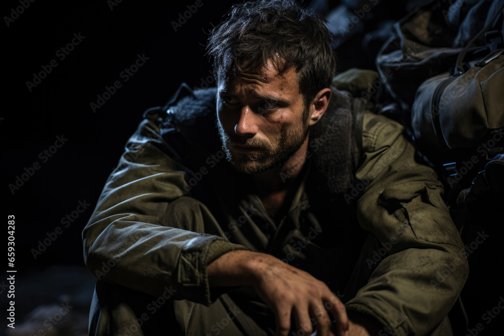 Unspoken Fear and Hope: The complex emotions of an Israeli soldier in the solitude of night during a military operation Unspoken Fear and Hope: The complex emotions of an Israeli soldier in the solitude of night during a military operation