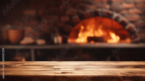 Pizza oven background photo