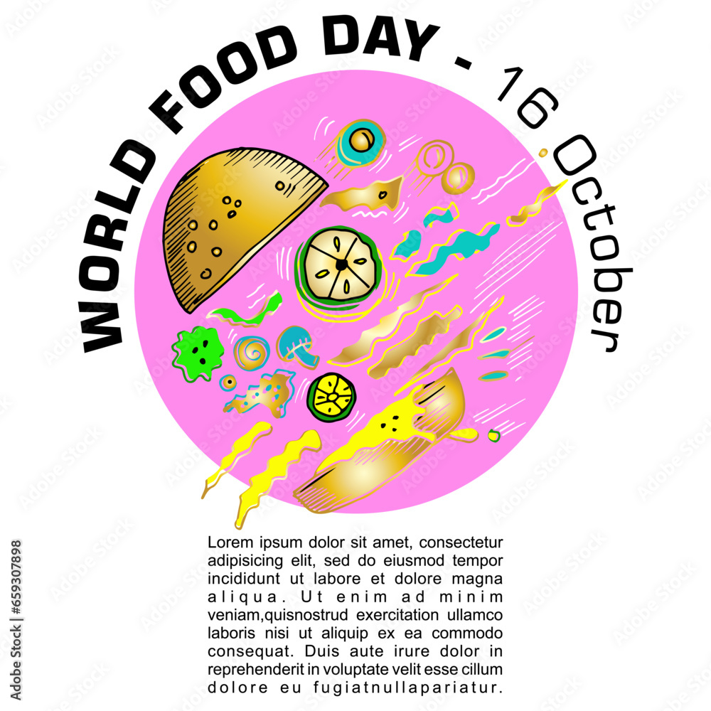 World Food Day, poster and banner, 16 October