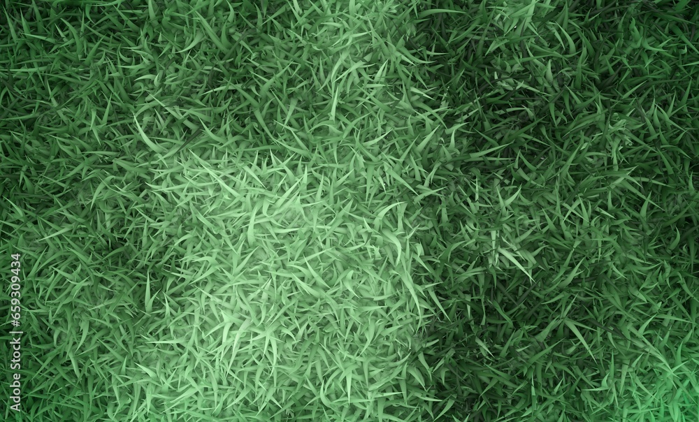 Green fresh spring grass. Ecology concept. 3D render Green fresh spring grass. Ecology concept. 3D render