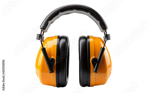 Bluetooth head phones isolated on transparent background.